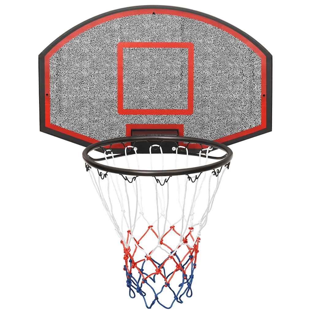 Tabela de basquetebol 71x45x2 cm polietileno preto