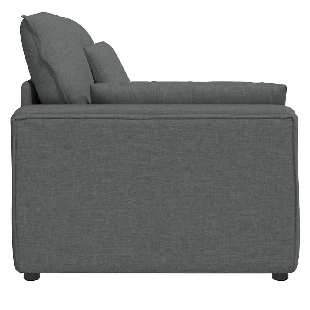 Módulo de sofá modular com braço e almofadões 100 cm