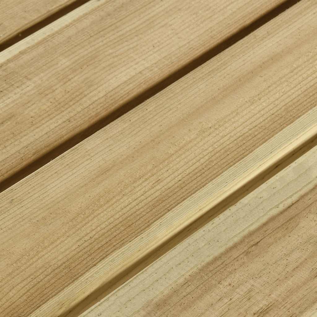 Mesa de piquenique com bancos 220x122x72 cm pinho impregnado