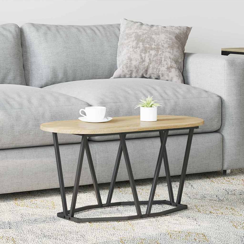 Mesa de centro carvalho sonoma 80 x 40 x 40.5 cm
