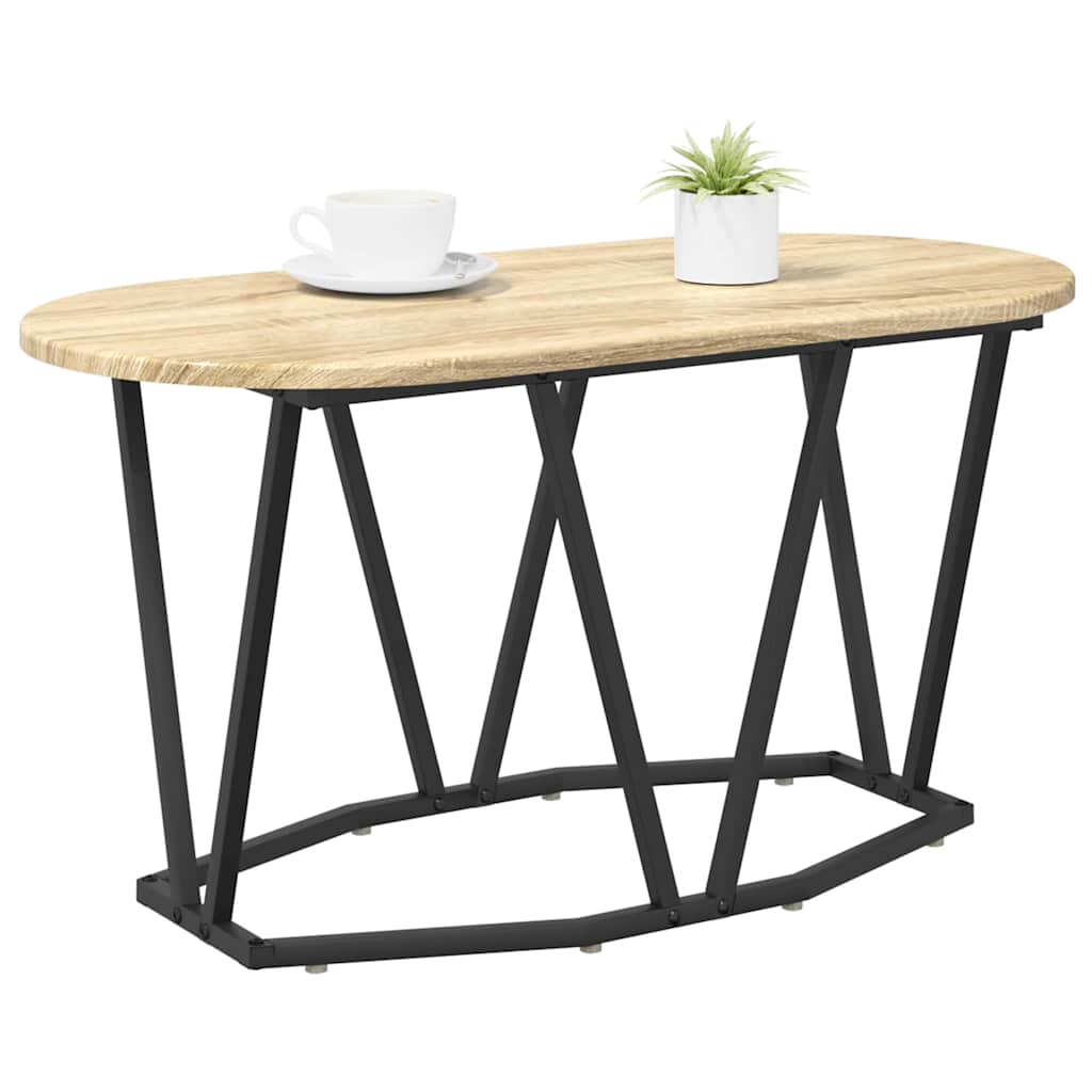 Mesa de centro carvalho sonoma 80 x 40 x 40.5 cm