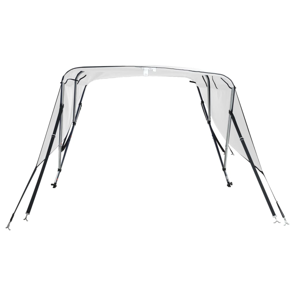Toldo de 3 arcos bimini c/ paredes laterais 183x(170-182)x137cm