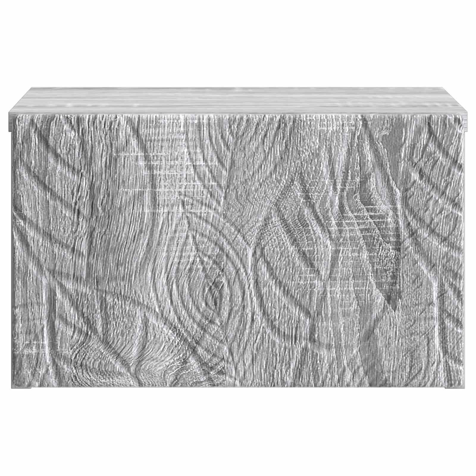 Mesa lateral de parede sonoma cinzento 34,5 x 33 x 20 cm