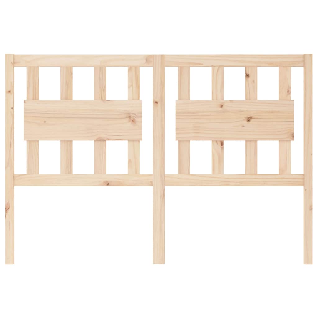 Cabeceira de cama 140,5x4x100 cm pinho maciço