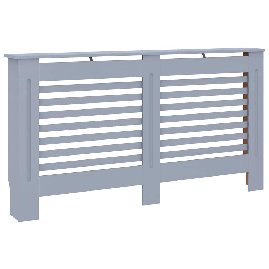 Cobertura de radiador 152x19x81,5 cm MDF antracite