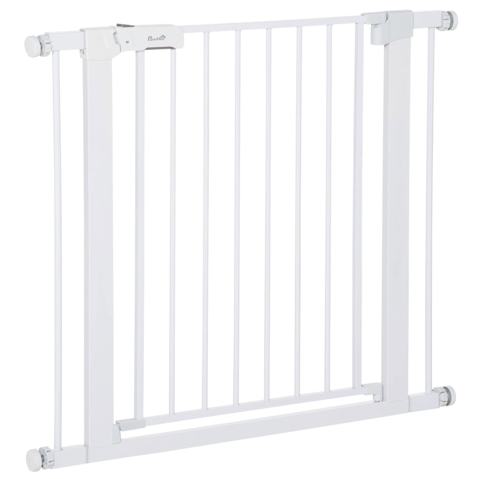 Barreira de Segurança para Cães Animais de Estimação 75-96cm para Escadas Portas e Corredores com Fechamento Automático Altura 7