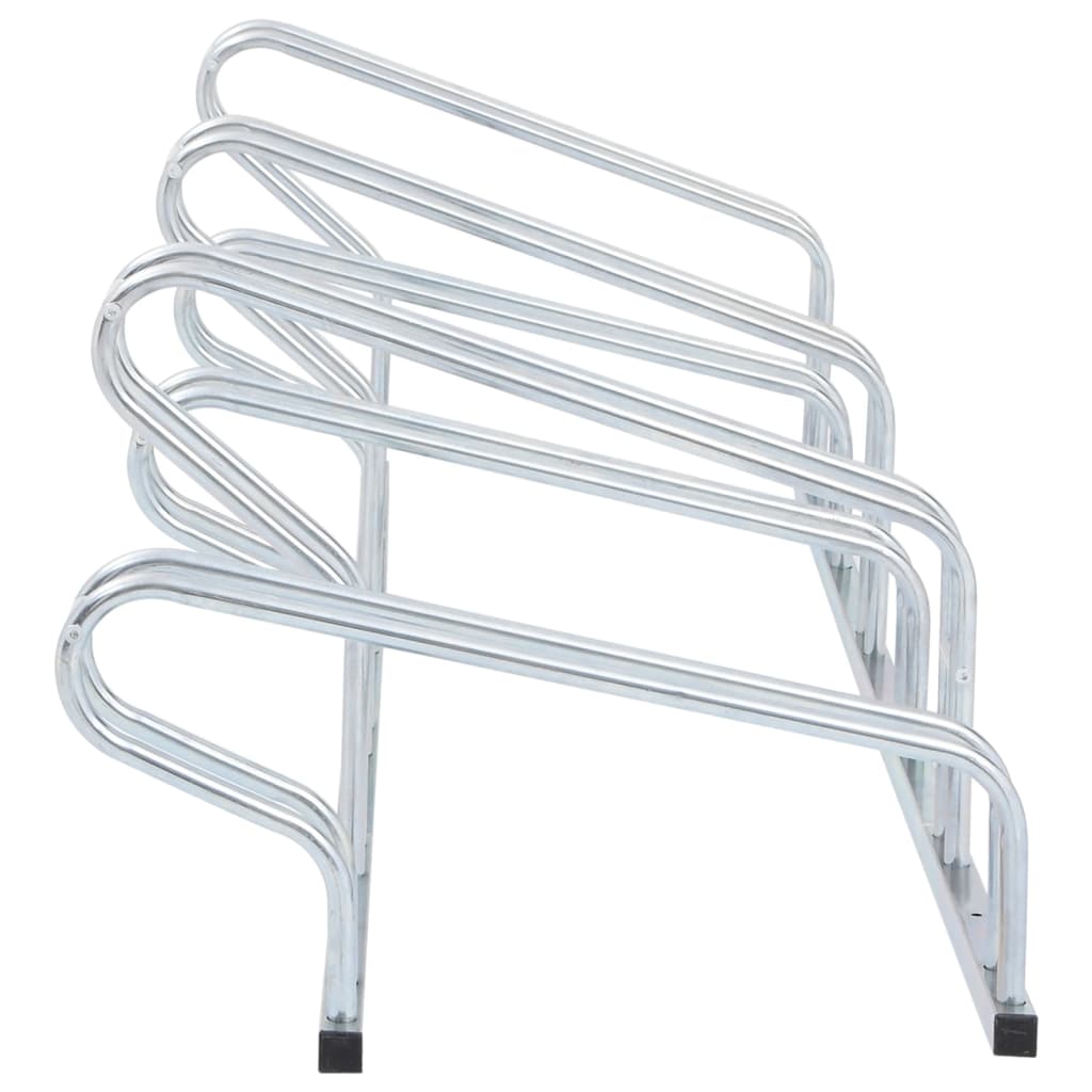 Suporte independente para 6 bicicletas aço galvanizado