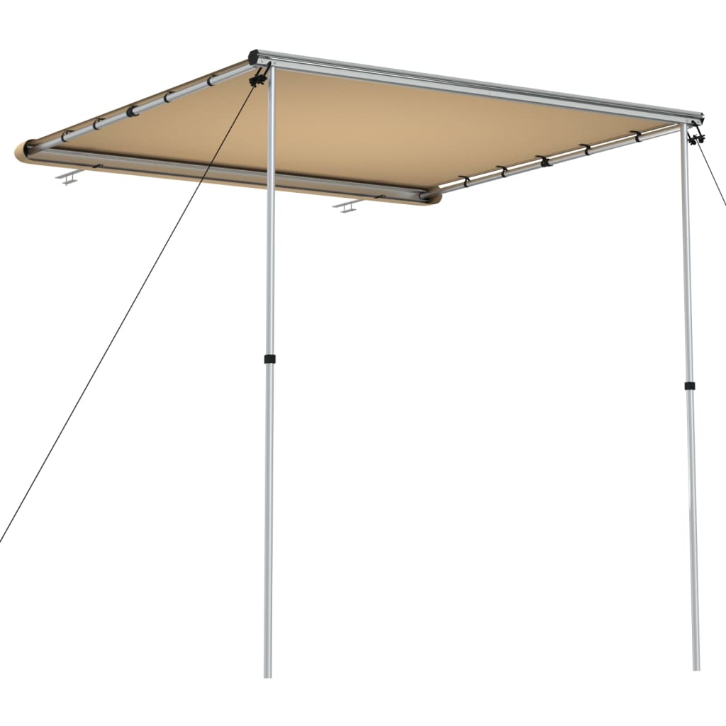 Toldo para autocaravana 2,4x2x2,15 m bege