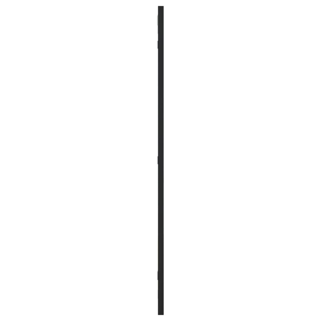 Espelho de parede retangular 40x80 cm ferro preto