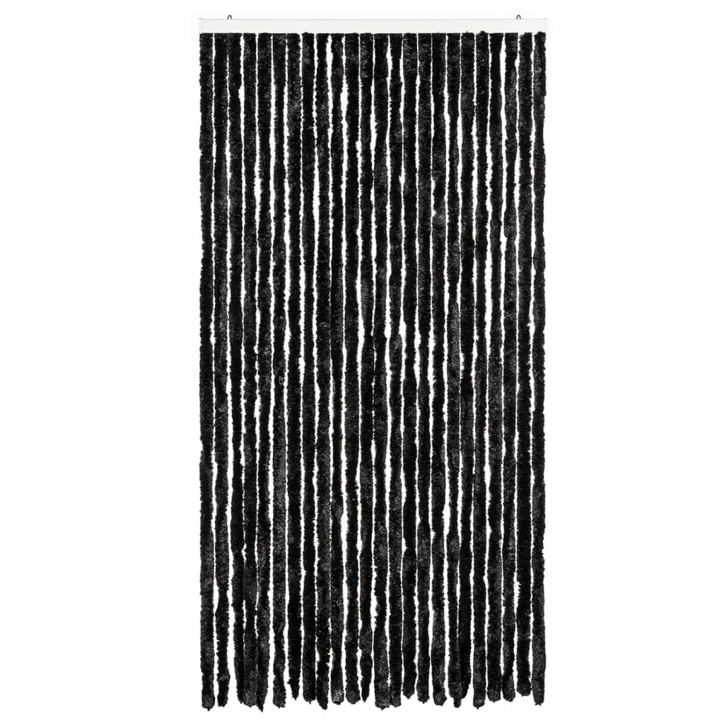 Cortina anti-insetos 100x200 cm chenille antracite