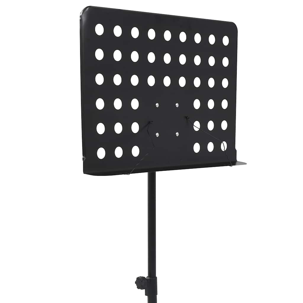 Suporte para livros de música/partituras preto aço