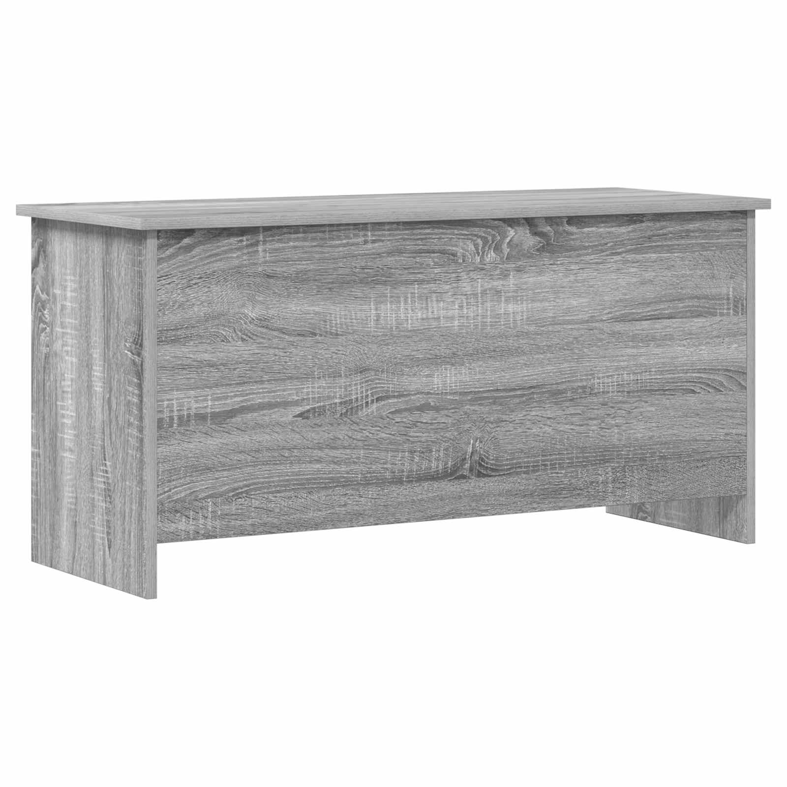 Baú de armazenamento sonoma cinzento 100 x 40 x 50 cm