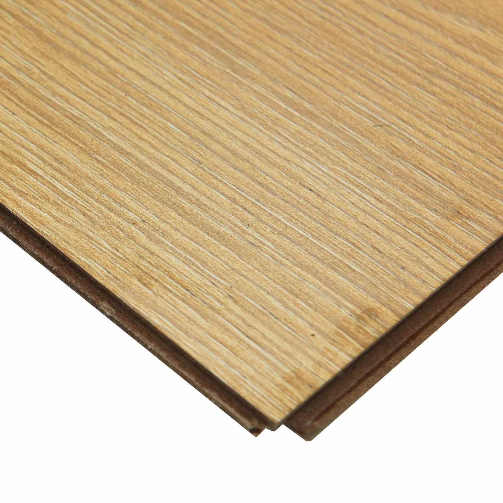 Piso laminado marrom dourado 101 x 20 x 0,8 cm 5 unid.