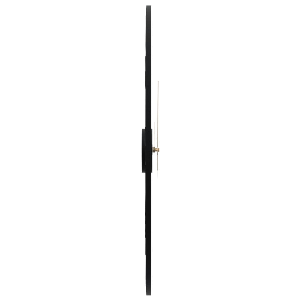 Relógio de parede ø50 cm ferro preto