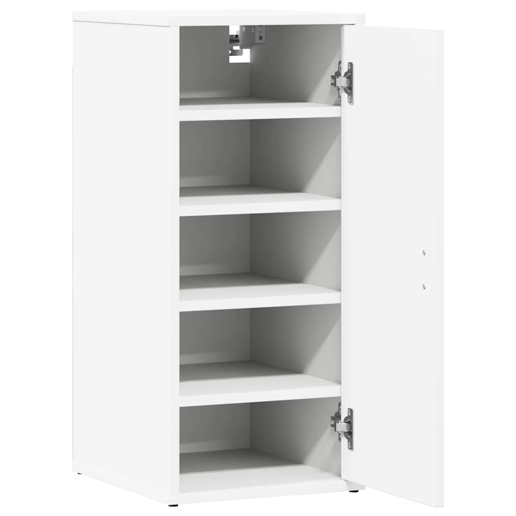 Sapateiras 2 pcs 32x35x70 cm contraplacado branco