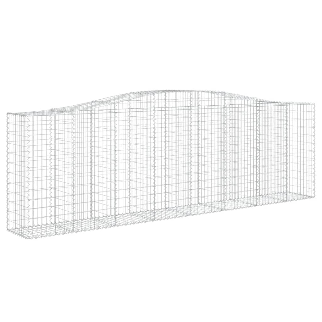 Cestos gabião arqueados 10pcs 400x50x120/140 ferro galvanizado