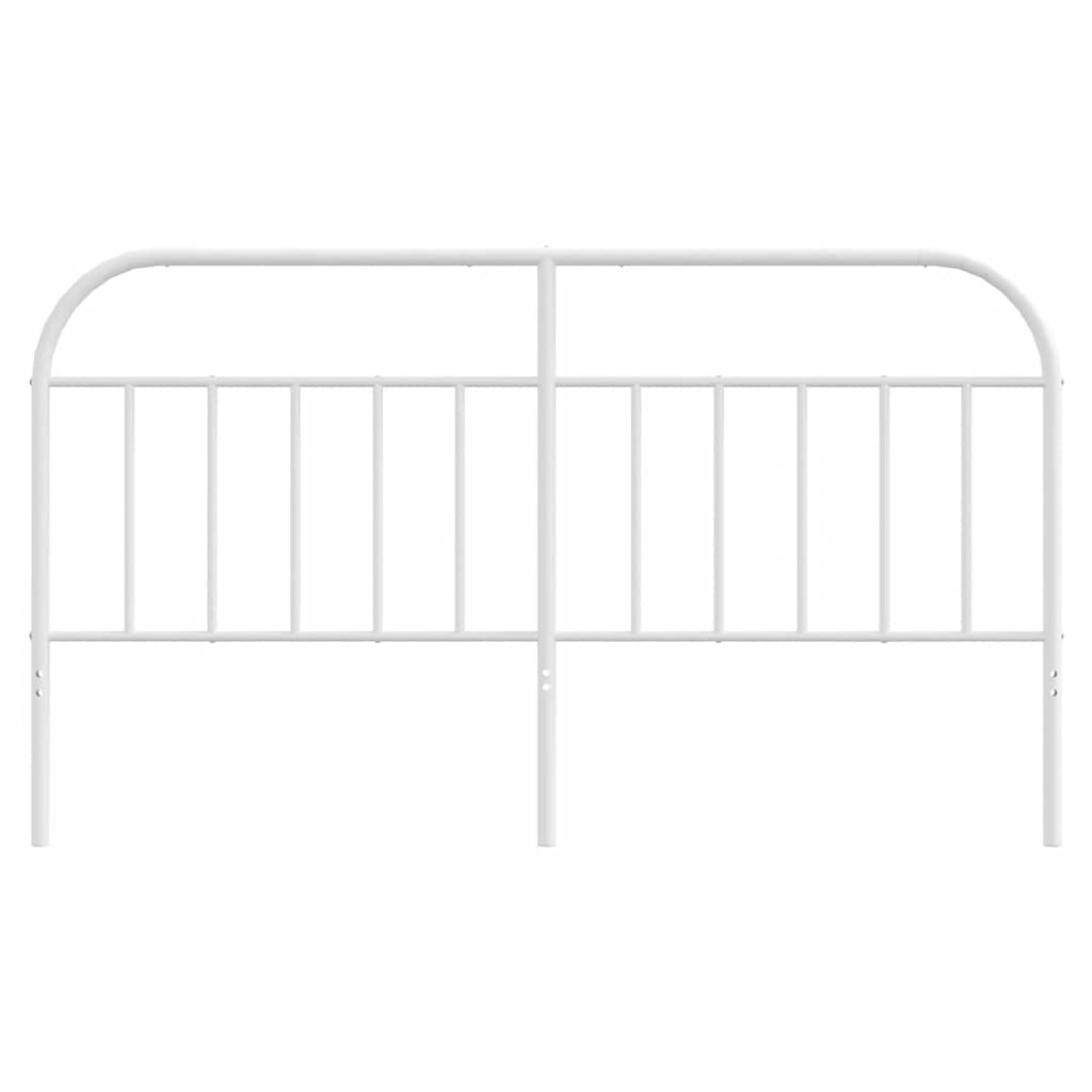 Cabeceira de substituição 180 cm metal branco