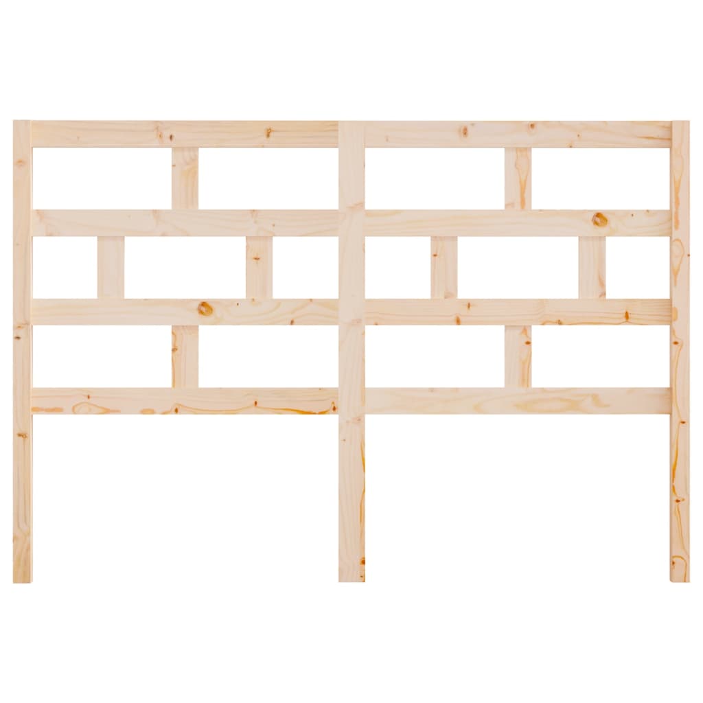 Cabeceira de cama 141x4x100 cm pinho maciço
