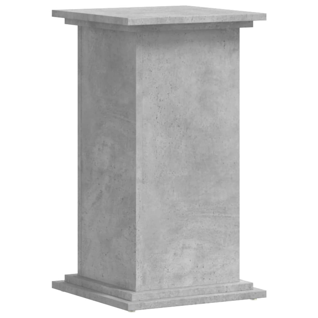 Suporte p/ plantas 33x33x60 cm derivados madeira cinza cimento