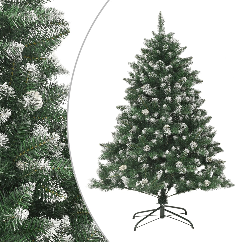 Árvore de natal artificial com suporte 150 cm PVC