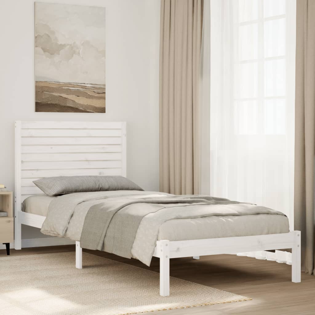 Cama extra longa sem colchão 90x220 cm madeira maciça