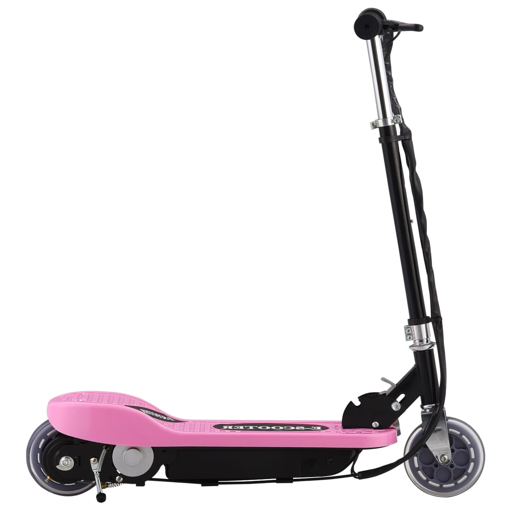 Trotinete elétrica 120 w cor-de-rosa