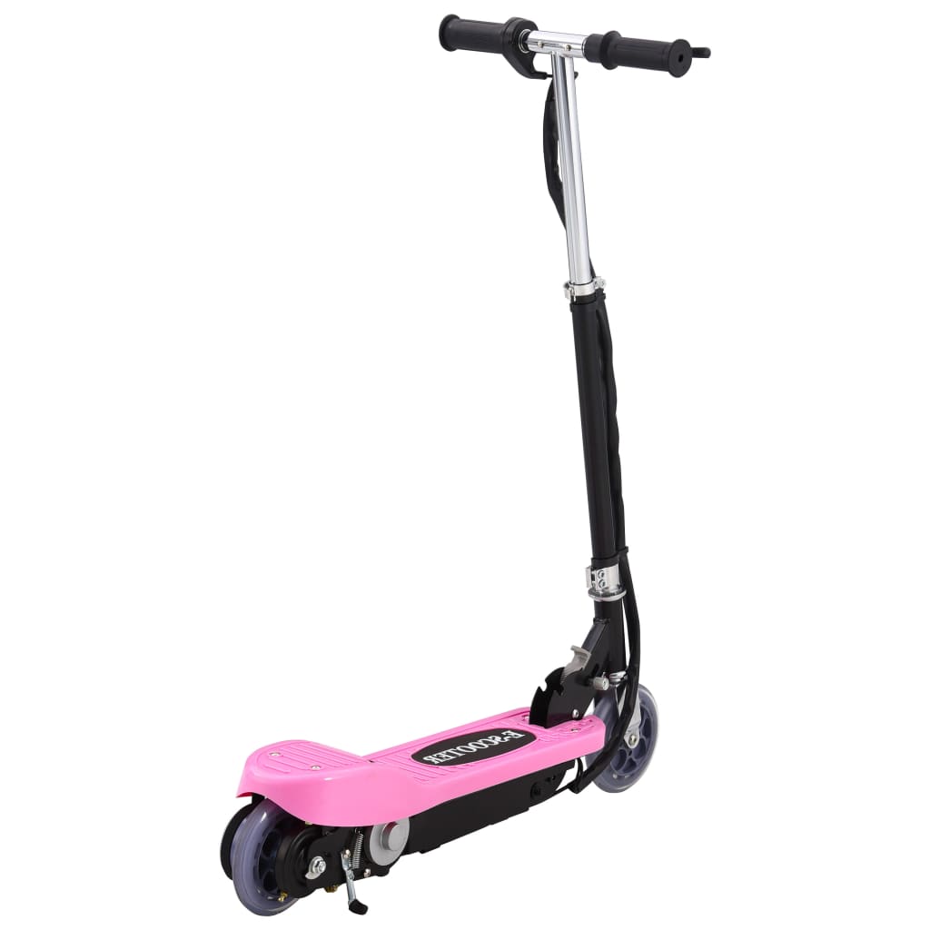 Trotinete elétrica 120 w cor-de-rosa
