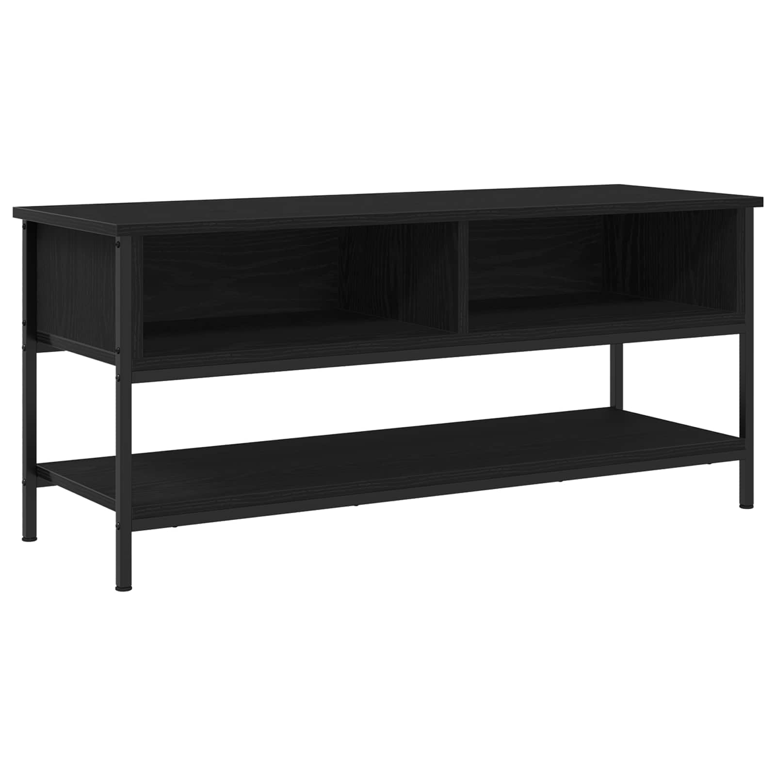 Conjunto de móvel de TV 100 x 35 x 45 cm carvalho preto