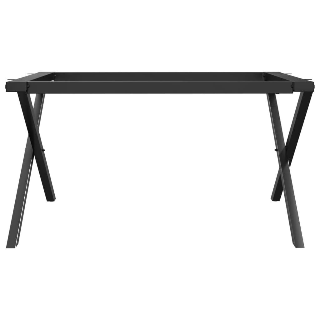 Pernas para mesa de centro estrutura em x aço