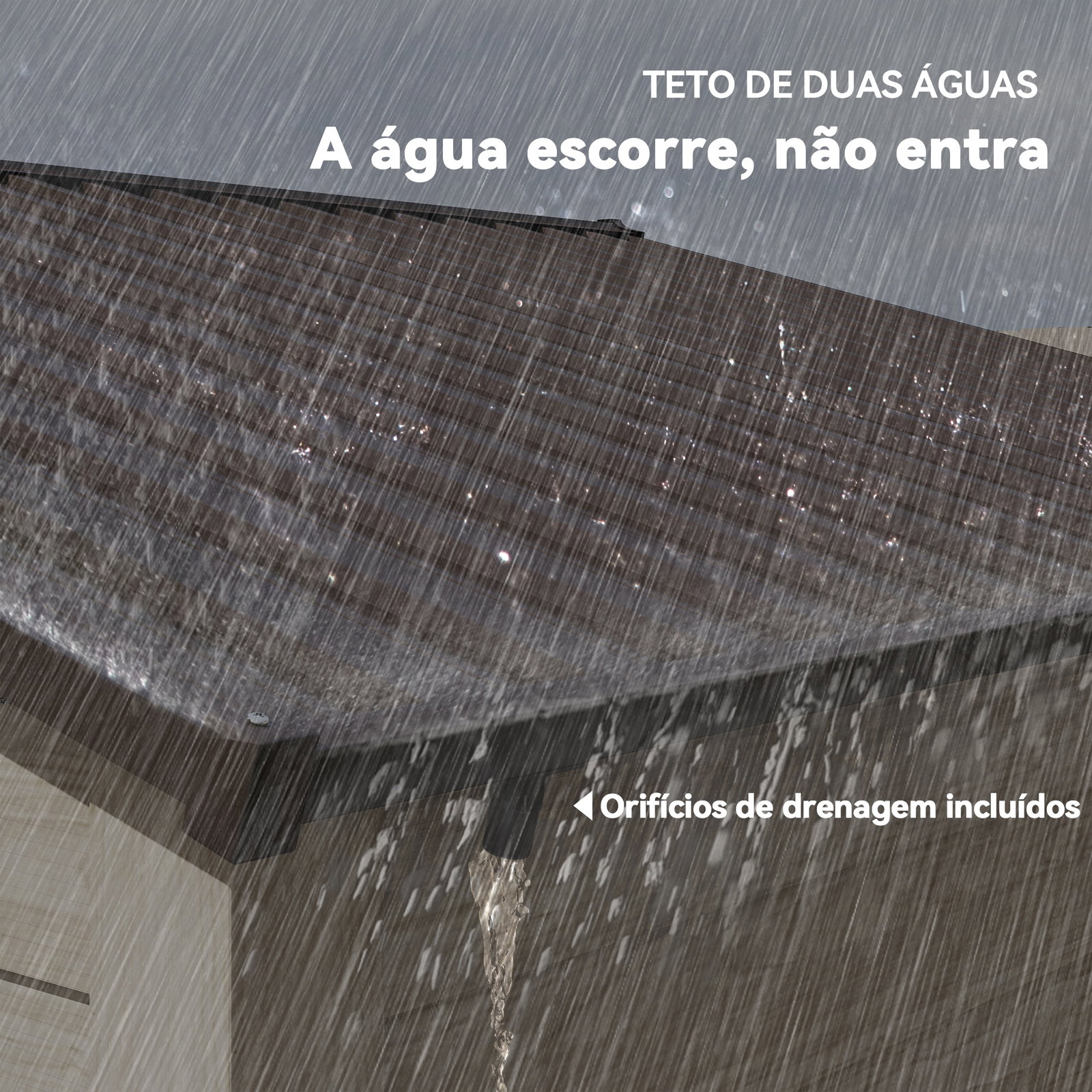Abrigo de jardim 4,84 m² 278x195x215 cm abrigo de jardim com 2 portas de correr e 4 janelas de ventilação madeira e marrom