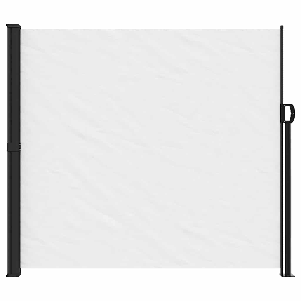 Toldo lateral retrátil 180x500 cm branco