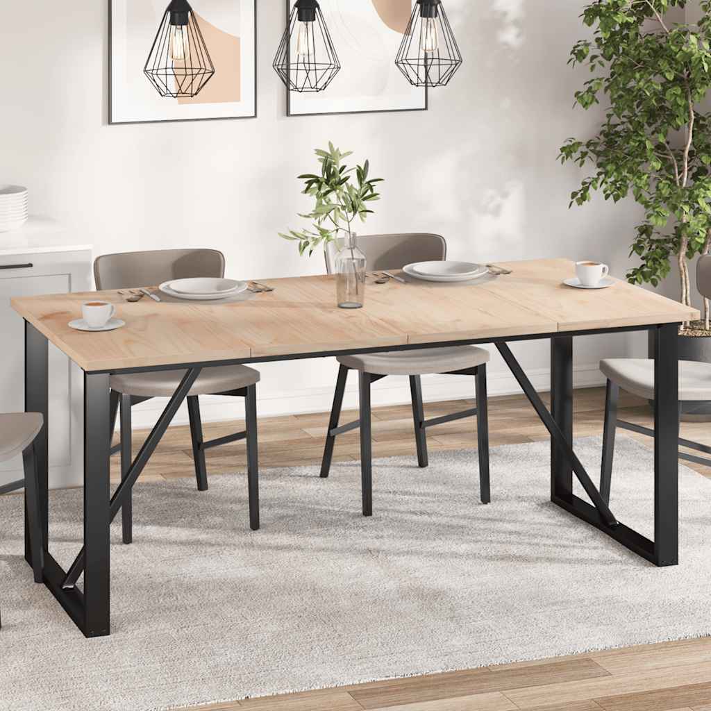 Tampos de mesa retangulares 4 pcs 90x45x2,5 cm pinho maciço