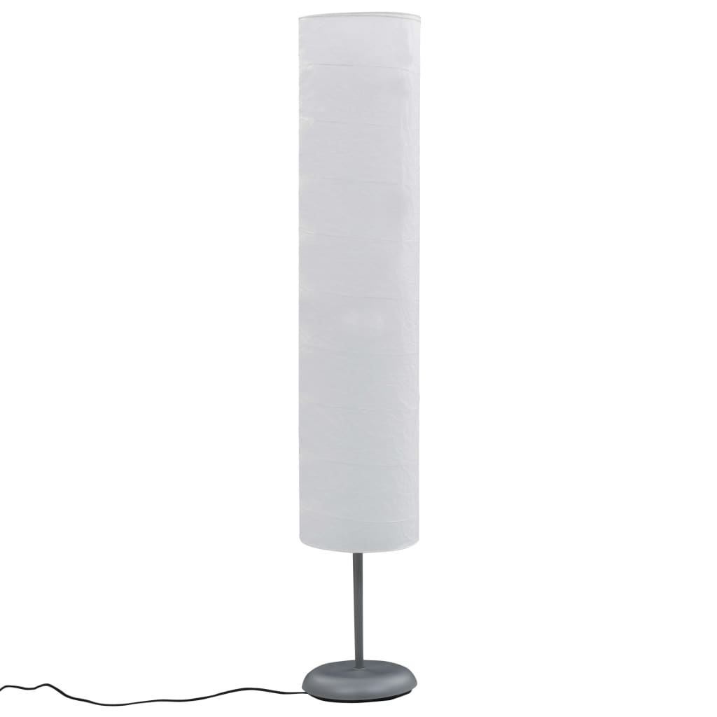 Candeeiro de chão com suporte 121 cm e27 branco