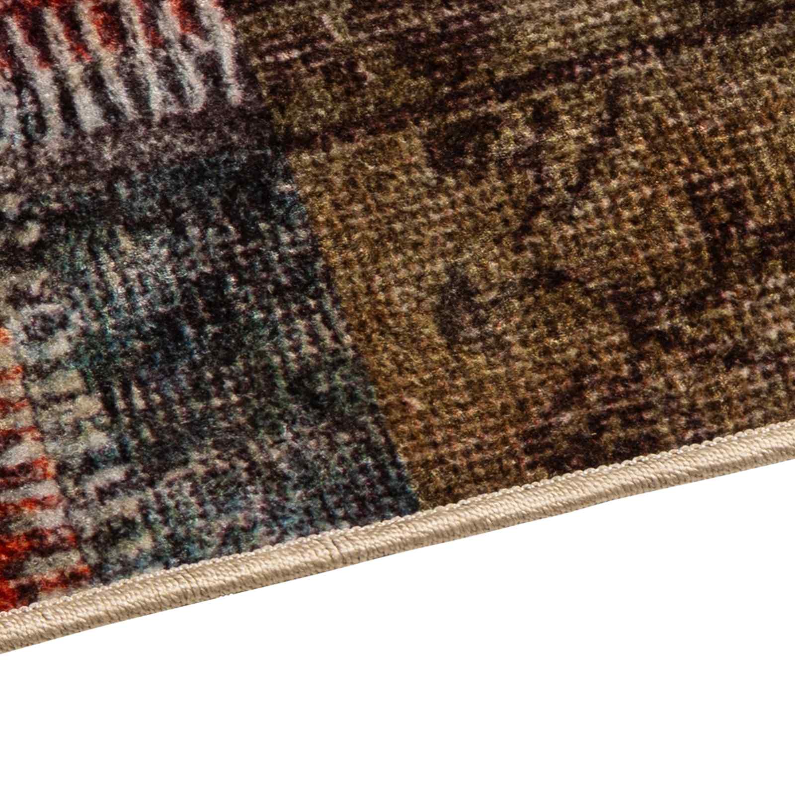 Passadeira marsa multicolor 50 x 450 cm poliéster e PVC