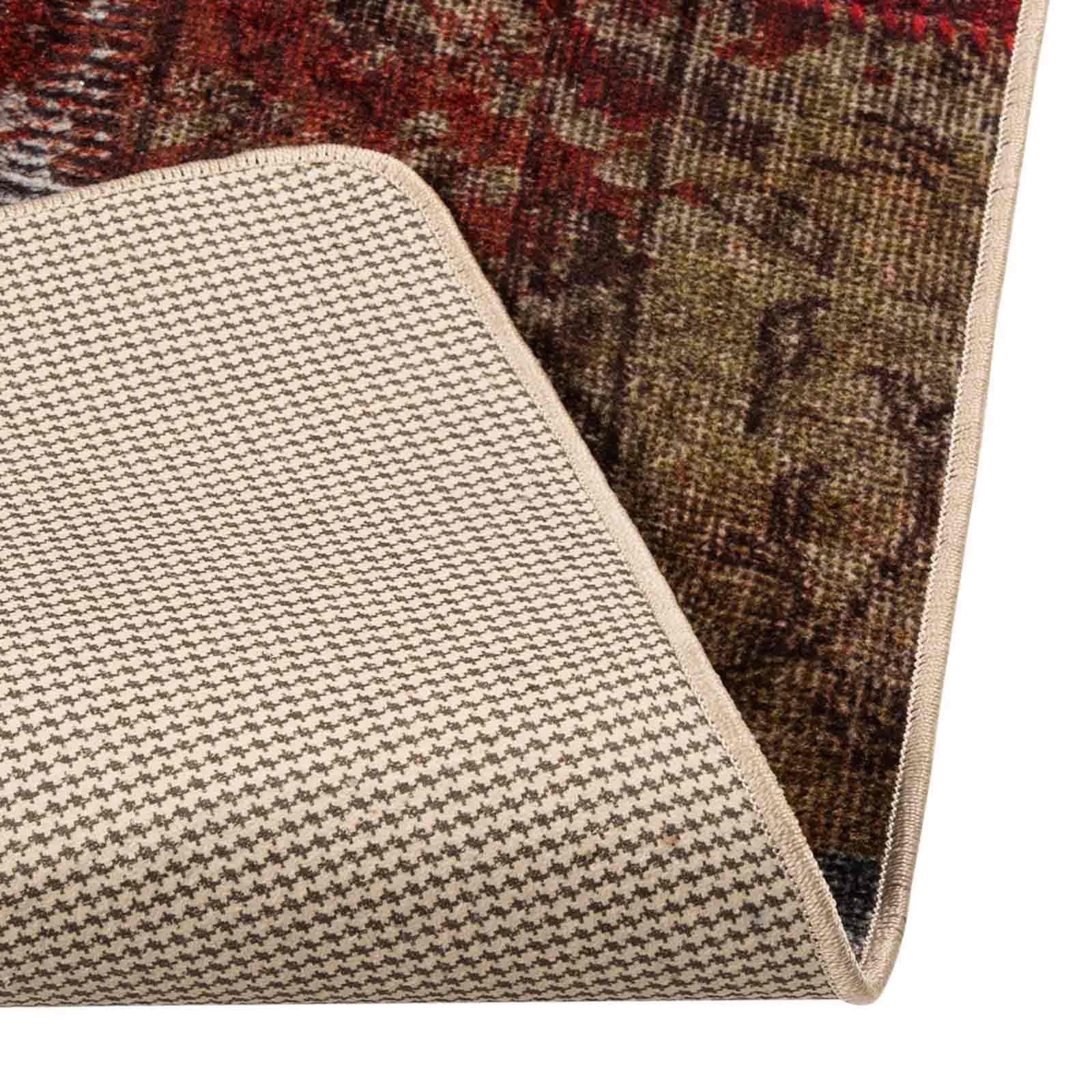 Passadeira marsa multicolor 50 x 450 cm poliéster e PVC
