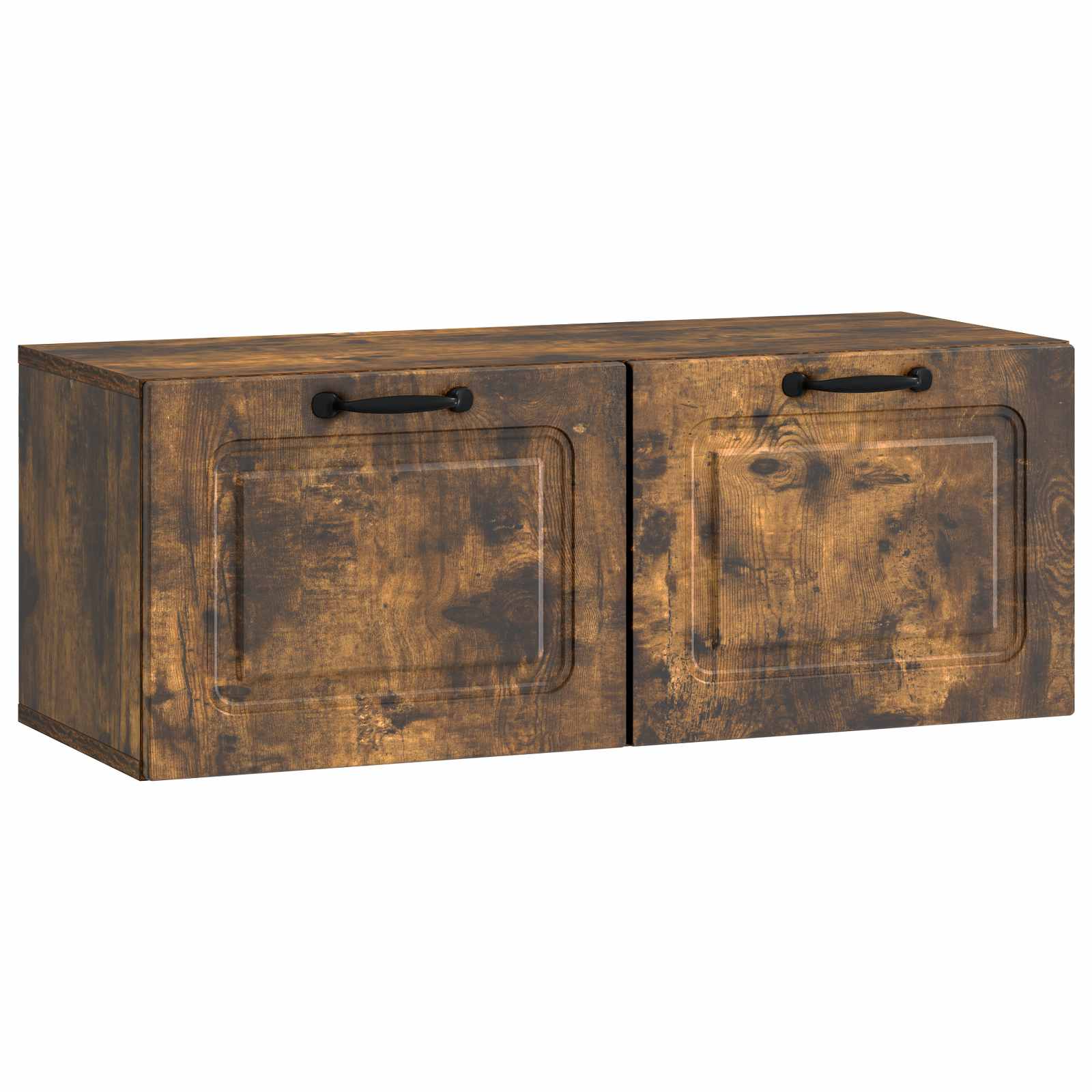 Gabinete de TV de parede carvalho fumado 78,5 x 31 x 30 cm