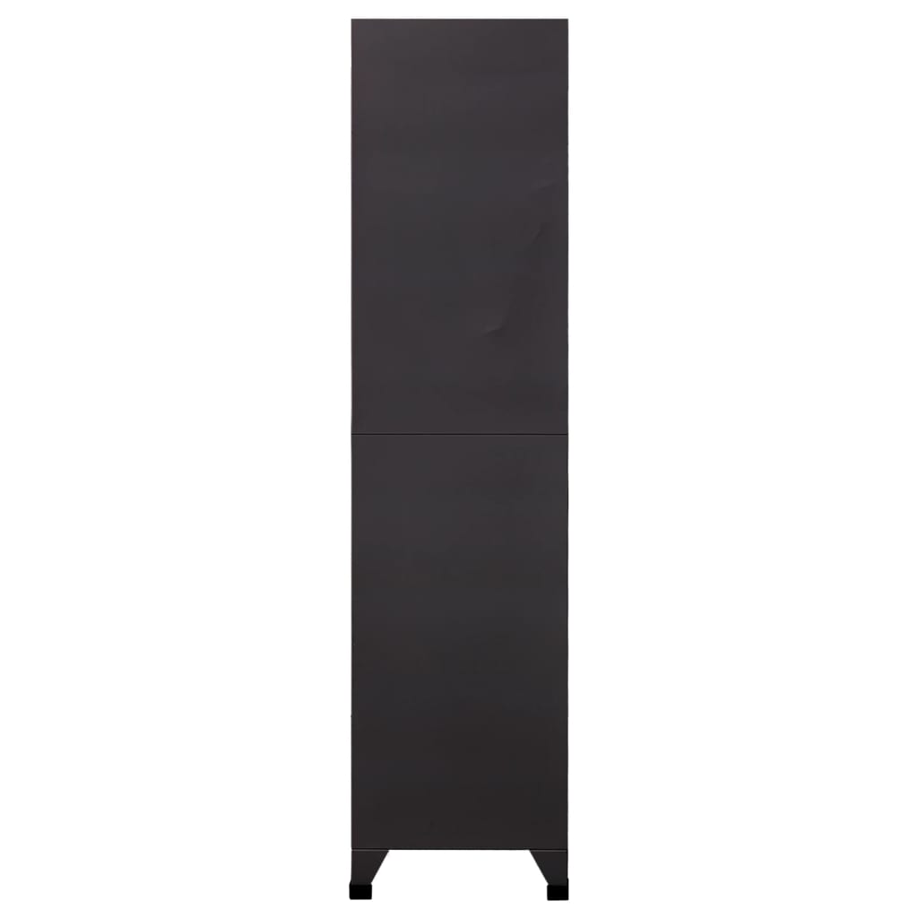 Cacifo 90x40x180 cm aço antracite