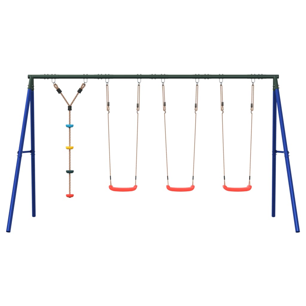 Conjunto de baloiço p/ exterior com baloiços e corda de discos