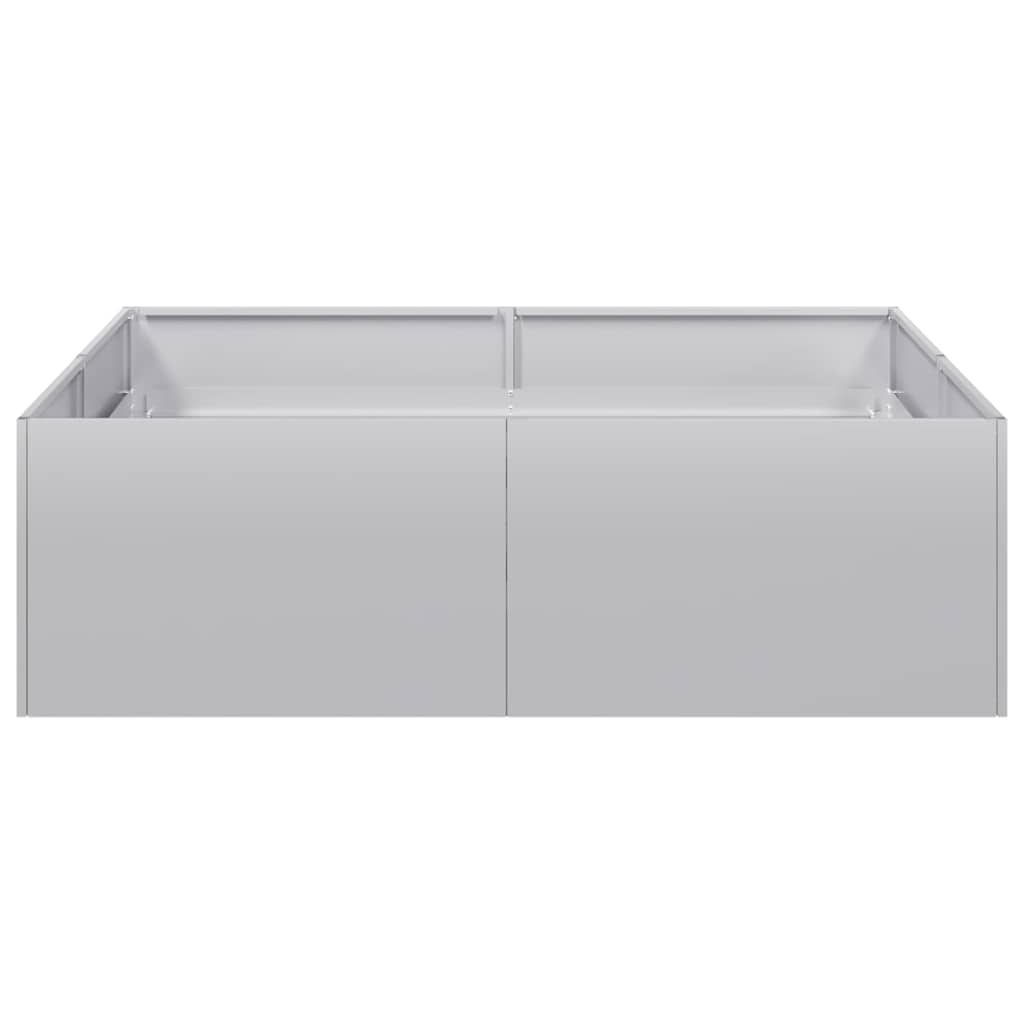 Vaso/floreira 100x100x30 cm aço galvanizado