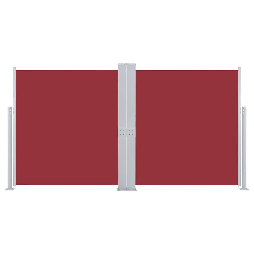 Toldo lateral retrátil 170x600 cm vermelho