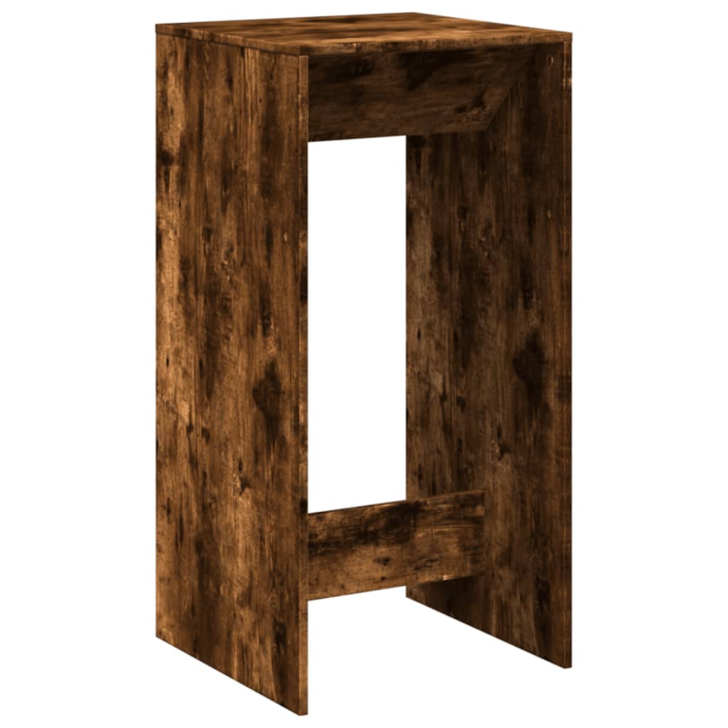 Mesa de bar 51x50x103,5 cm derivados de madeira carvalho fumado