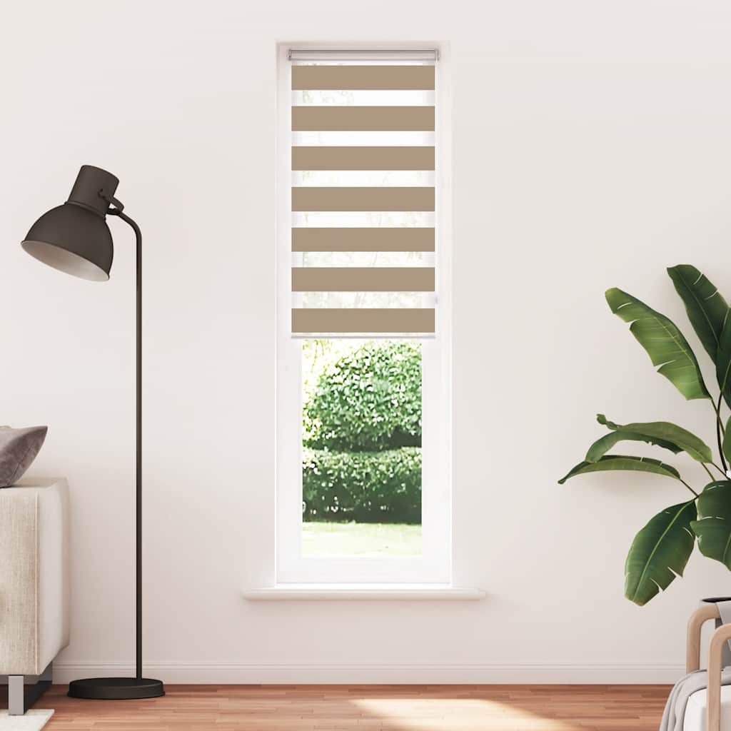 Cortina de zebra 55x230 cm largura do tecido 50,9 cm poliéster