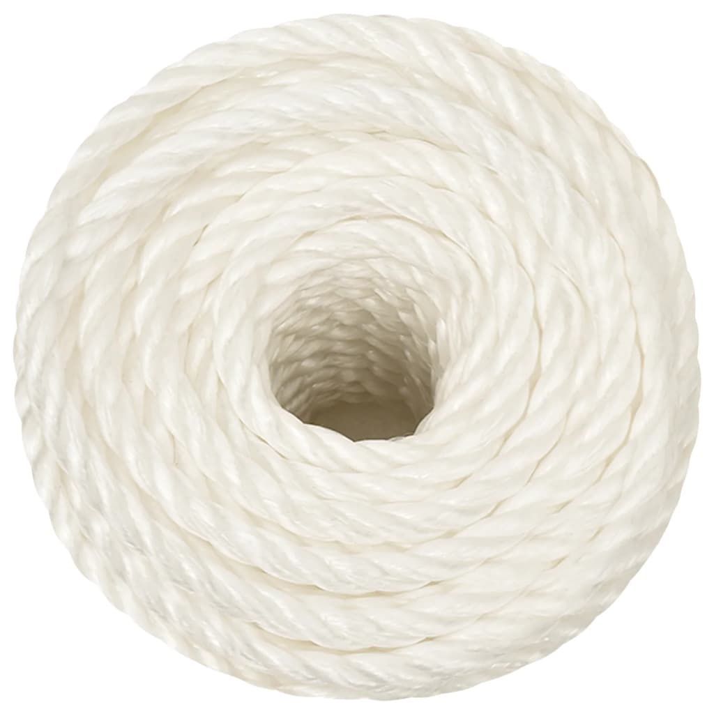Corda de trabalho 12 mm 250 m polipropileno branco