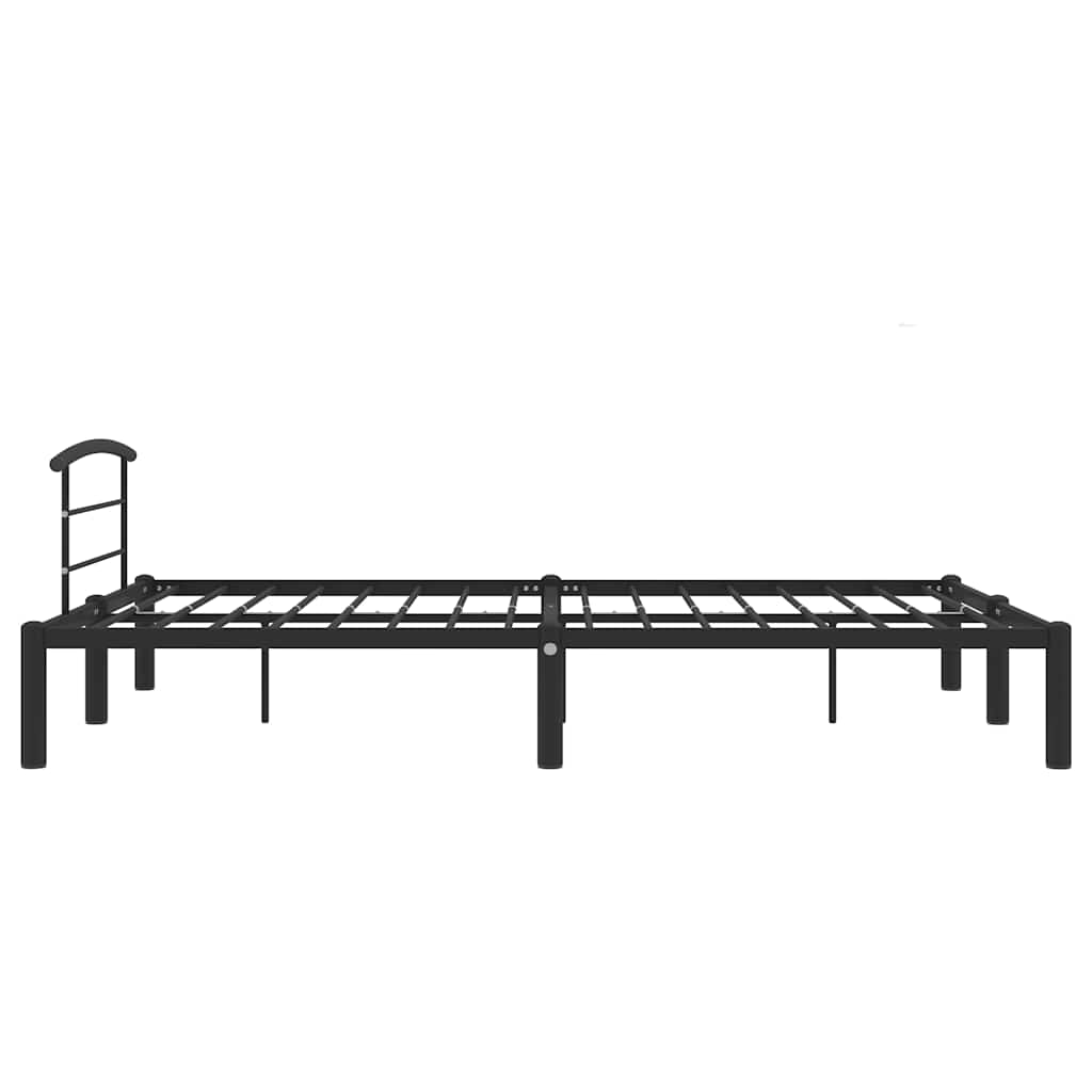 Estrutura de cama 120x200 cm metal preto