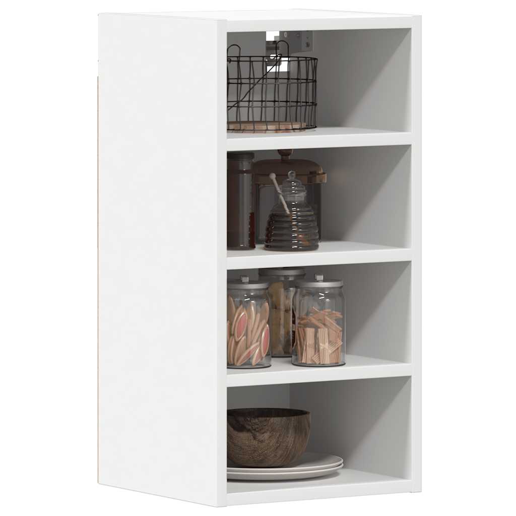 Armário de parede “riga” 30x29,5x60 cm derivados madeira branco