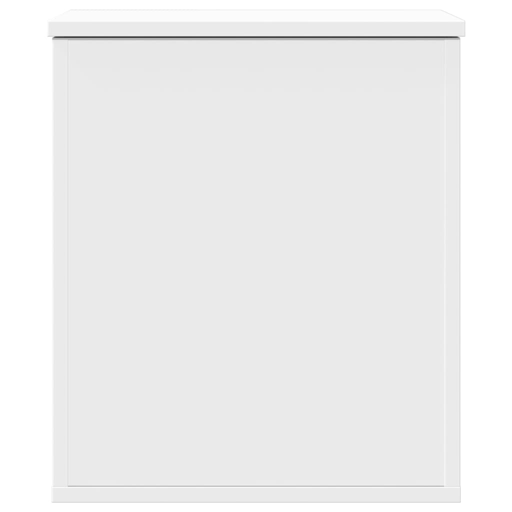 Caixa de arrumação 40x42x46 cm derivados de madeira branco