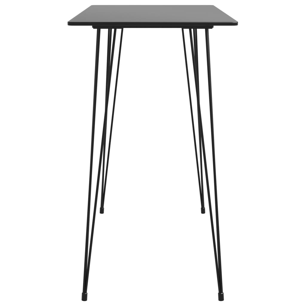 5 Pcs conjunto de bar preto e branco
