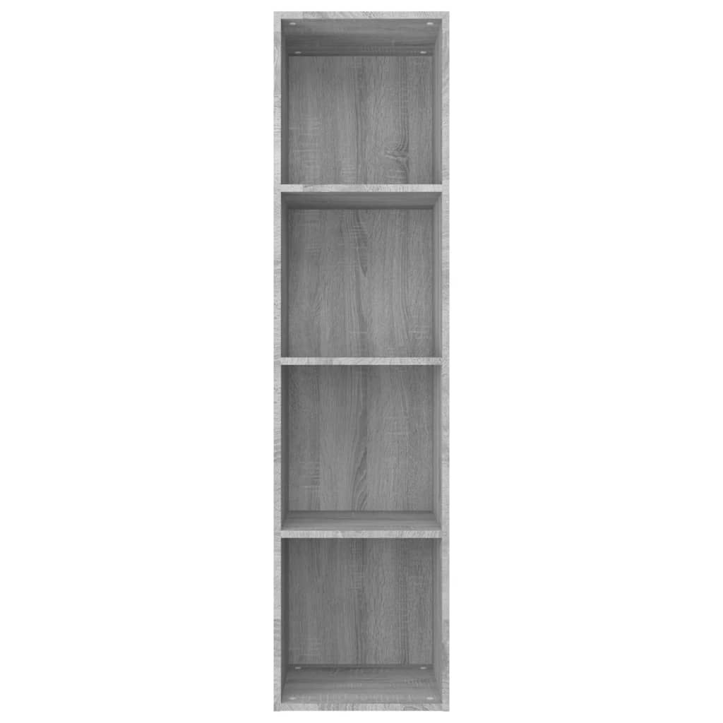 Estante/móvel de TV 36x30x143 cm madeira proc. sonoma cinza