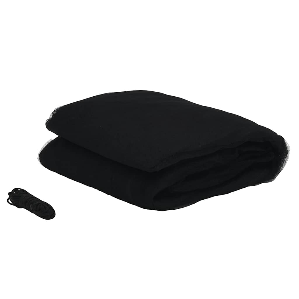 Mosquiteiro para exterior malha 220 preto 300x300x250 cm