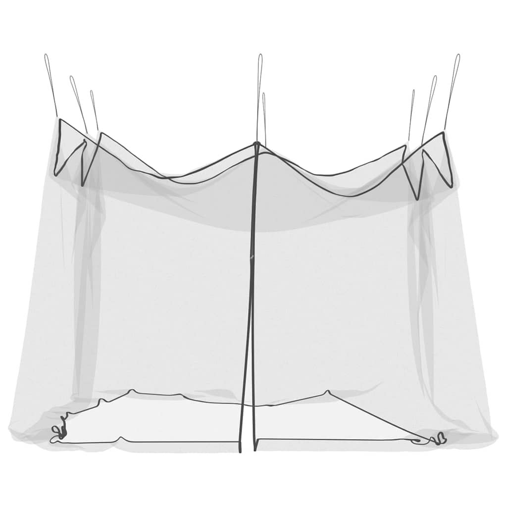 Mosquiteiro para exterior malha 220 preto 300x300x250 cm